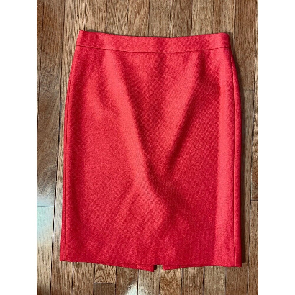 J. Crew No. 2‎ Pencil® skirt in double-serge wool 6